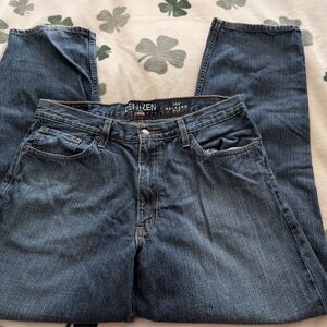 Denizen By Levi's Relaxed Fit Men's Dark Blue Jeans